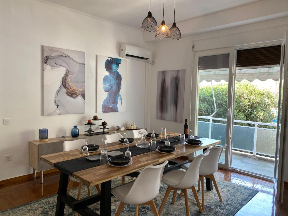 Galaxy Home Spacious & Renovated Apartment アテネ エクステリア 写真
